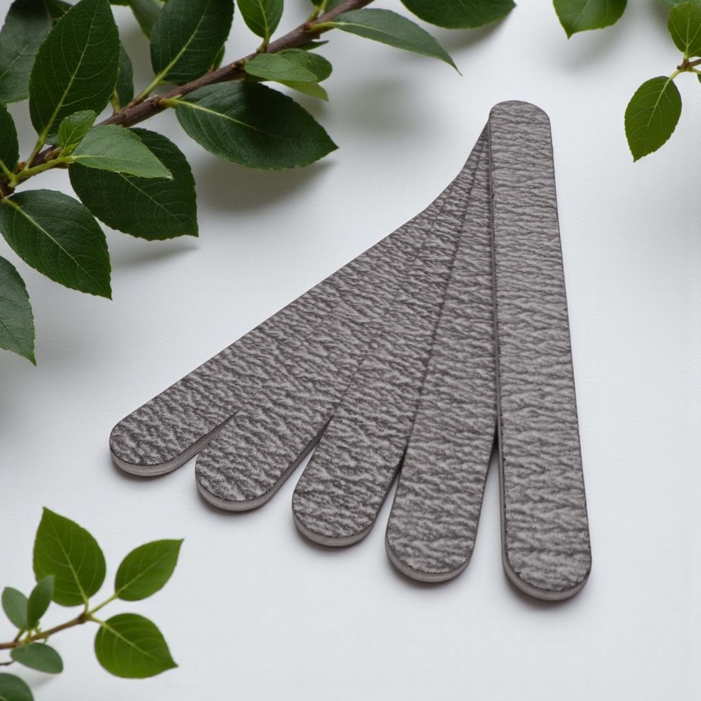 Emery Nail File Grey 100/180 5 Units