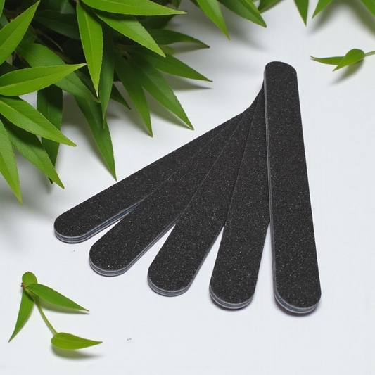 Emery Nail File 100/180 Black/Blue 5 Units