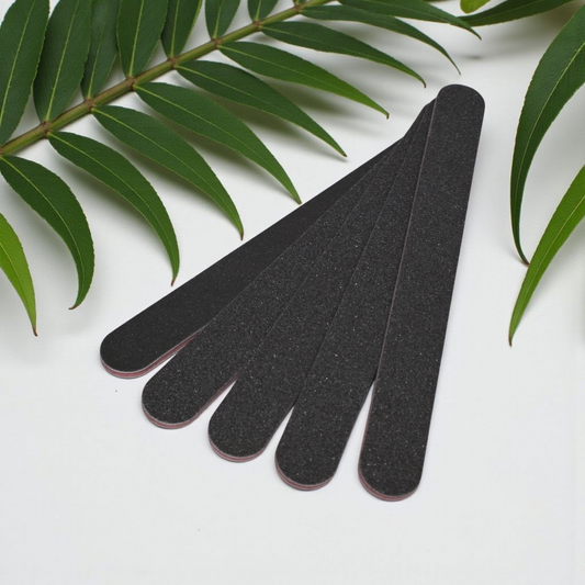 Emery Nail File 100/180 Black/Red 5 Units