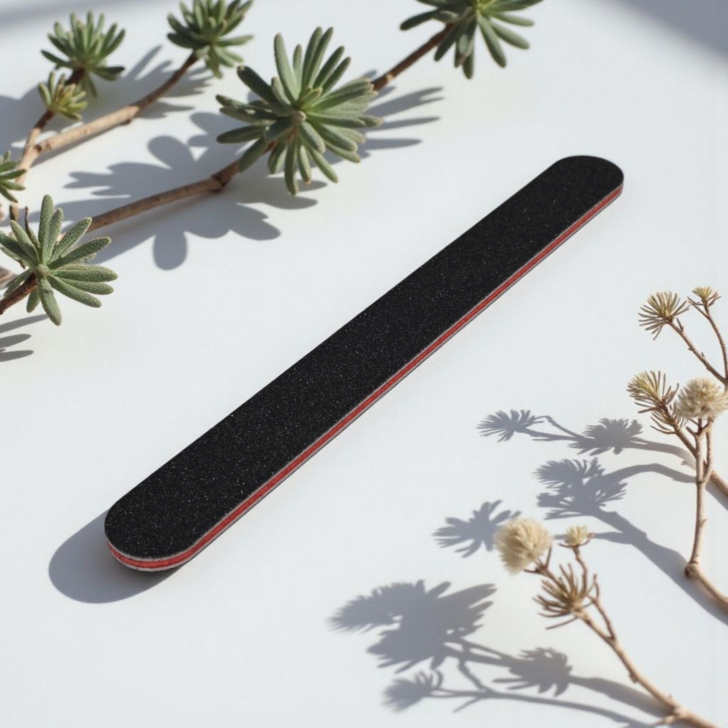 Emery Nail File Black/Red 100/180