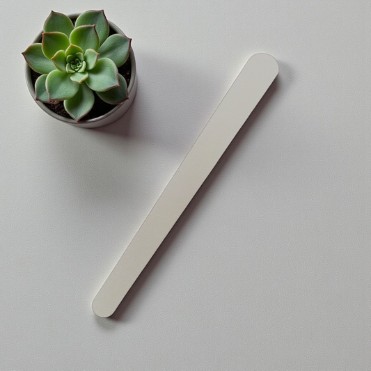 Teardrop Nail File White 100/180