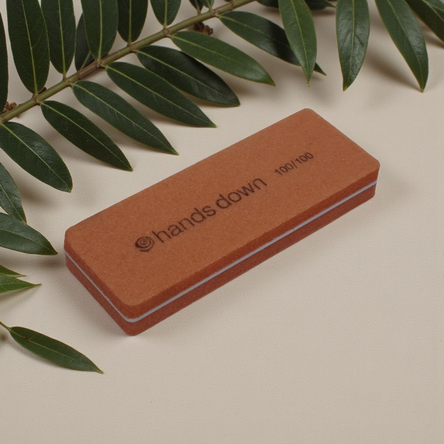 Mini Sponge Board Buffer Orange 100/100 Grit