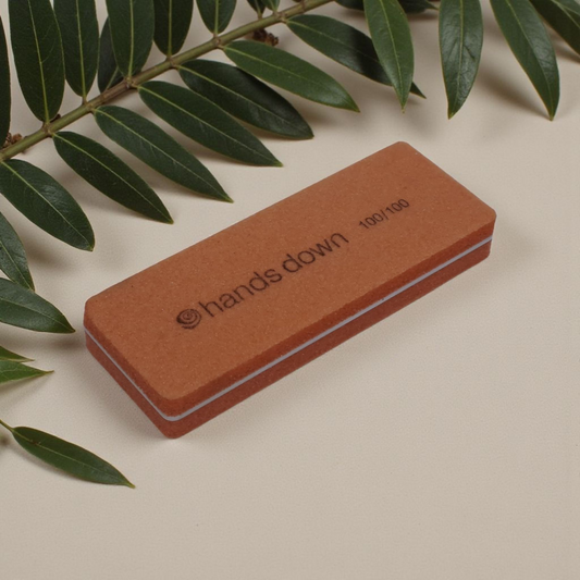 Mini Sponge Board Buffer Orange 100/100 Grit