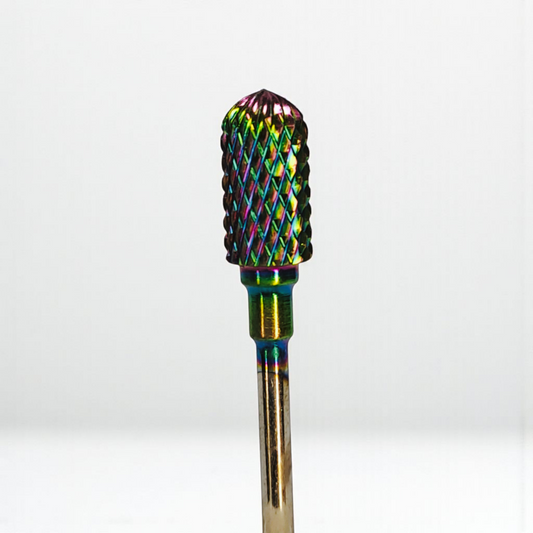 #21 Oilslick Barrel Ball Top Drill Bit