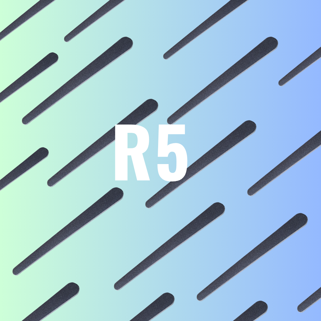 Teardrop Nail File Black SPECIAL