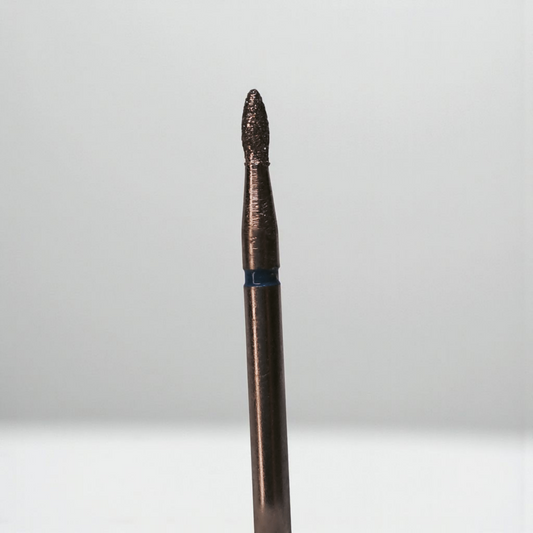 #36 Diamond Med Russian Oval Cuticle Bit