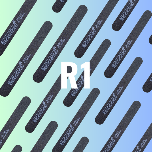 Thin Emery Nail File Black 3mm 240/320 SPECIAL