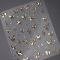 Holographic Butterflies Nail Art Sticker M-224