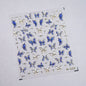Purple & Gold Butterflies Nail Art Sticker M-665