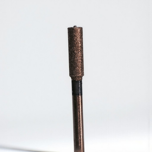 #68 Diamond Cylinder Flat Head Cuticle Bit