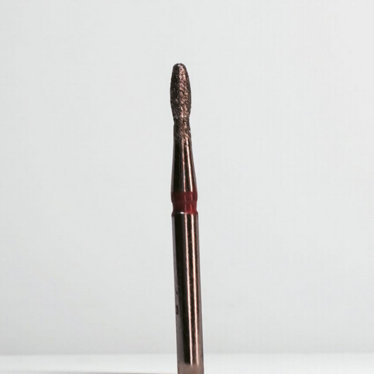 #77 Diamond S Rounded Oval Cuticle Bit