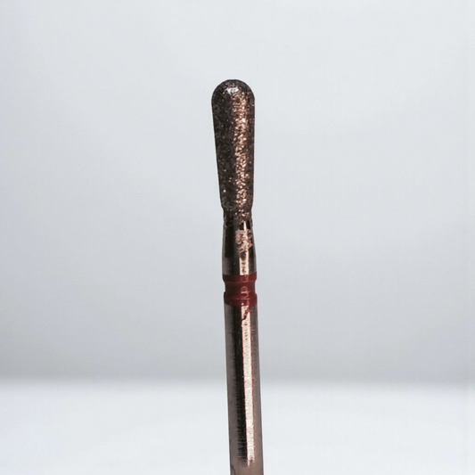 #87 Diamond L Inverted Pear Cuticle Bit