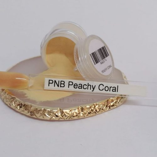 Acrylic Powder 10g Peachy Coral PNB