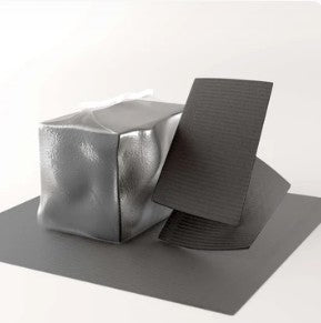 Black -Disposable Lint Free Table Mat - 125pcs