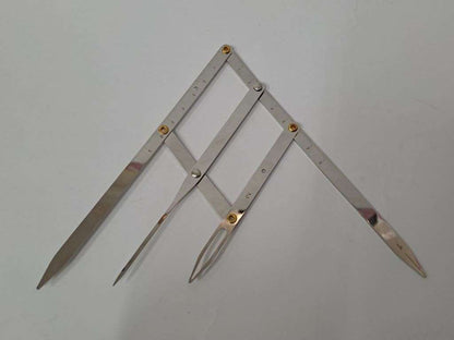 Brow Measure Tool Stainless Steel