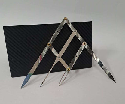Brow Measure Tool Stainless Steel
