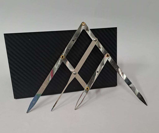 Brow Measure Tool Stainless Steel