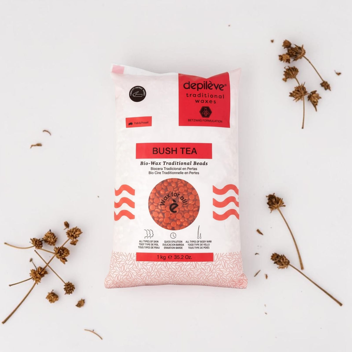 Depileve Bush Tea Hot Wax 1kg