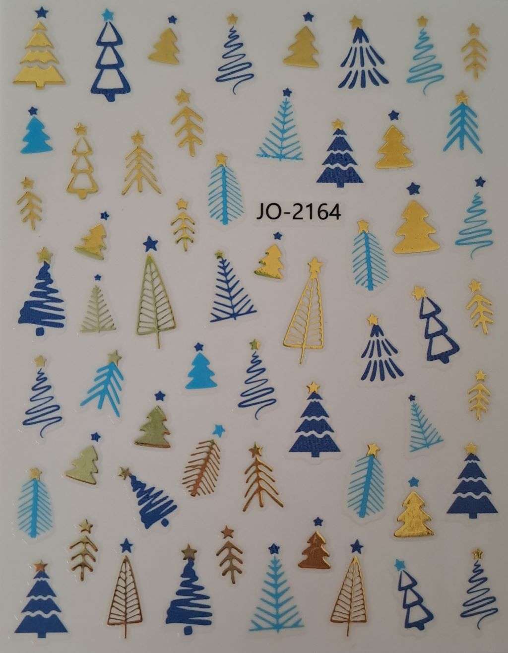 Christmas Nail Art Sticker JO-2164