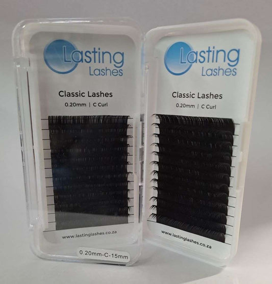 Lasting Lashes Classic Lashes C-Curl 15mm + 50ml Primer Promotion