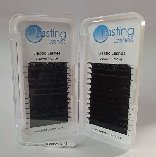 Lasting Lashes Classic Lashes C-Curl 16mm + 50ml Primer Promotion