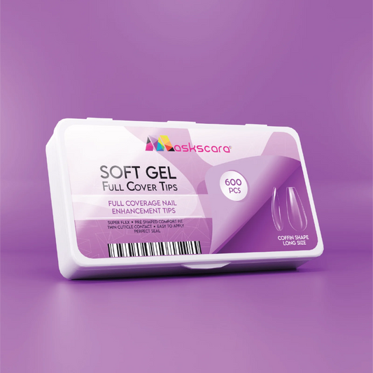 Coffin Long - Soft Gel Tips Full Cover