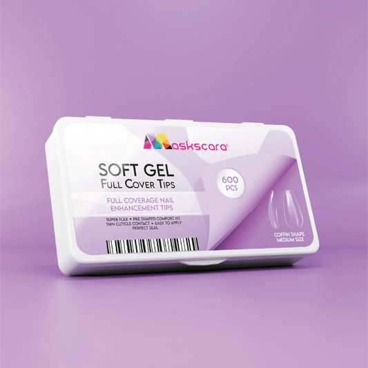 Coffin Medium - Soft Gel Tips Full Cover
