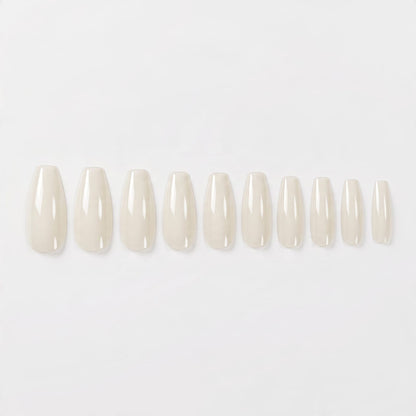 Full Cover Tips Coffin Medium 100’s