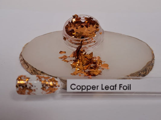 Nail Art Leaf Foil Copper