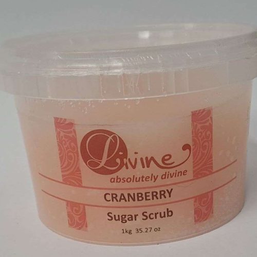 Cranberry Sugar Scrub 1Kg