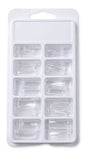 Tips Cut Out Clear 100’s