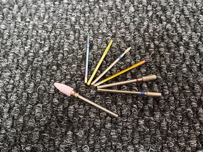 Drill Bits Pink Cone + Cuticle Bit Combo