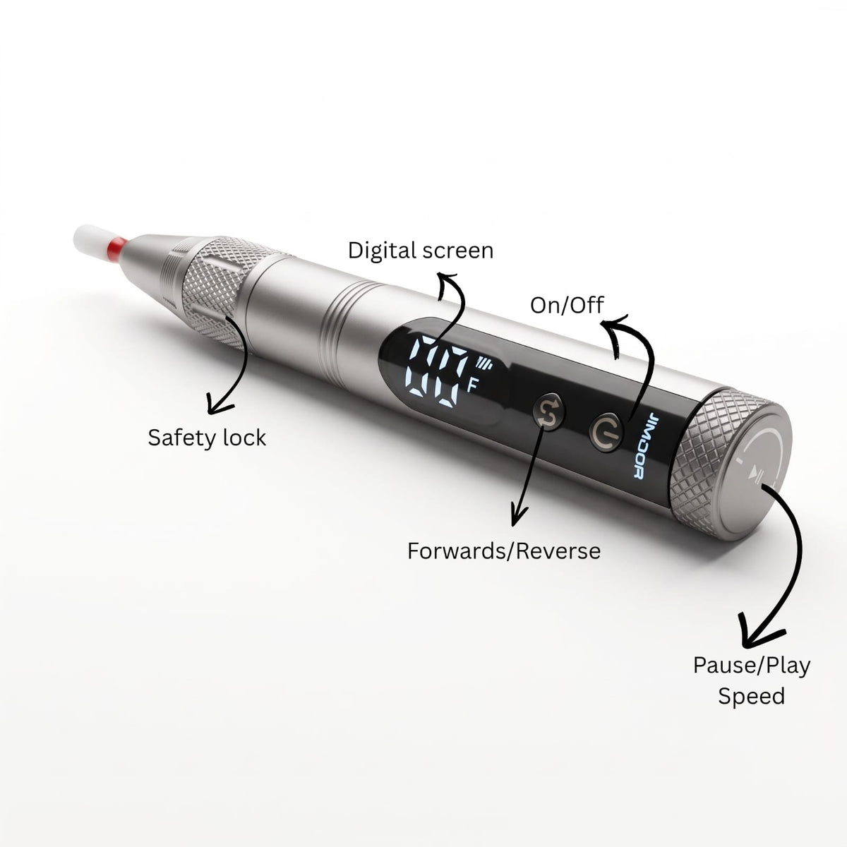 Rechargeable E-File Nail Polishing Pen