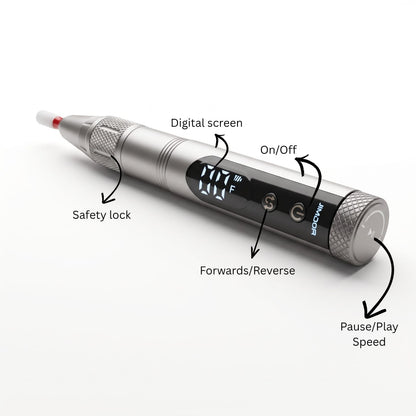 Rechargeable E-File Nail Polishing Pen