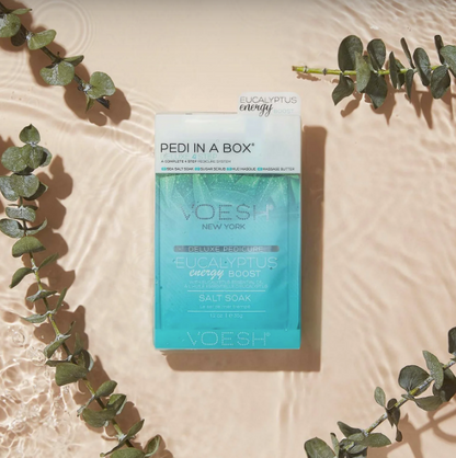 Eucalyptus Energy Boost- Pedi in a Box 4 Step