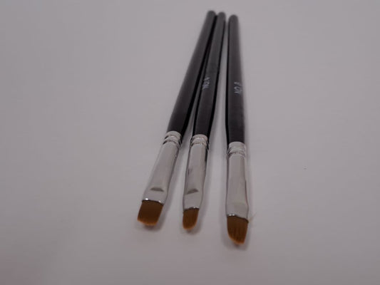 Flat Brush Black Handle