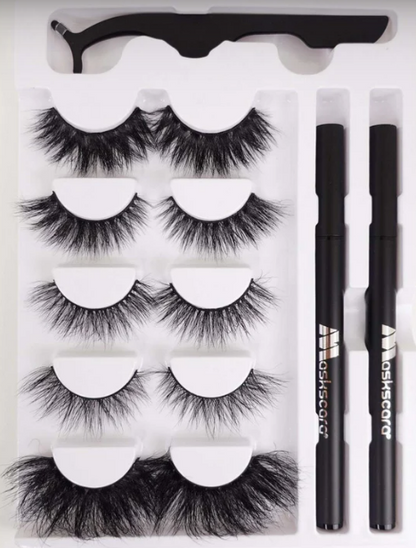 Flirt-O-Lashes – 003 (Blue Eyelash Kit)