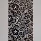Foil Strip Gothic Lace Print