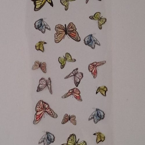 Foil Strip Lets Go Explore Butterflies