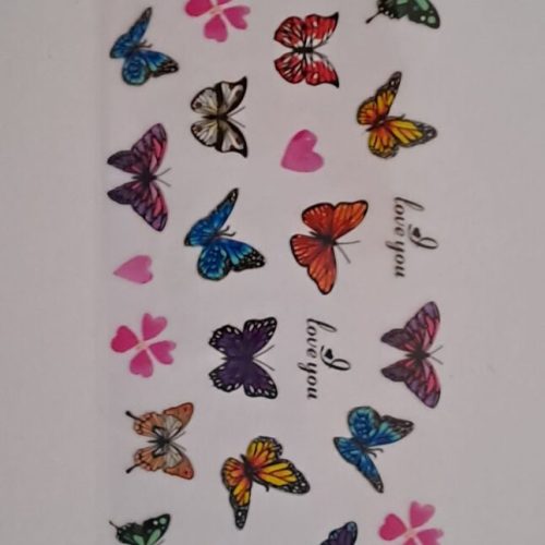 Foil Strip Life of Colourful Butterflies