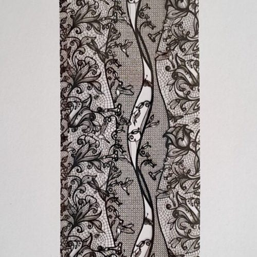 Foil Strip Waves In The Air