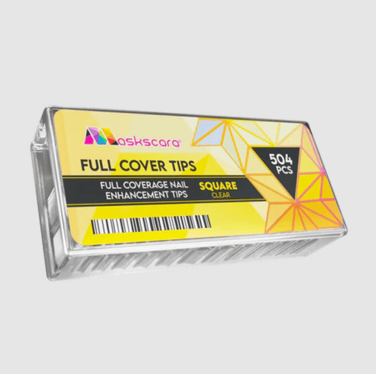 Square Full Cover Tips 504’s- Clear