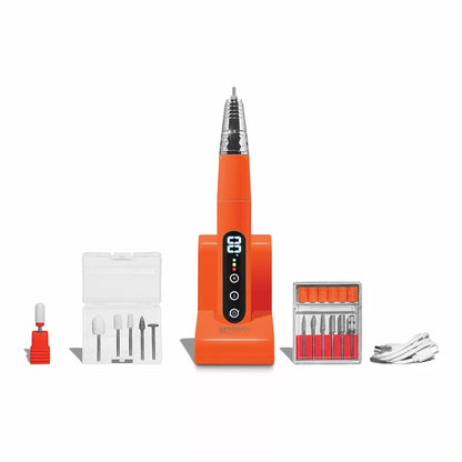 Gelish- Go File Wireless Neon Orange