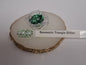 Geometric Triangle Glitter Green