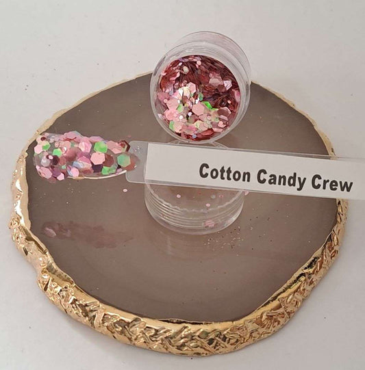 Glitter Cotton Candy Crew