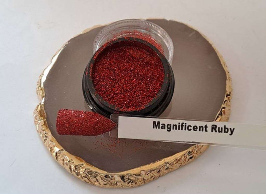 Glitter Magnificent Ruby