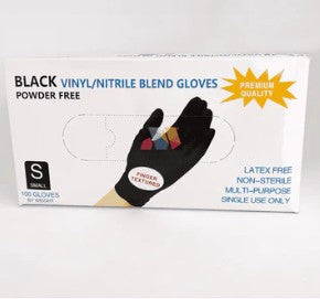 Black Small- Nitrile Gloves