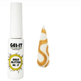 Gold Glitter -Line Art Gel 7ml