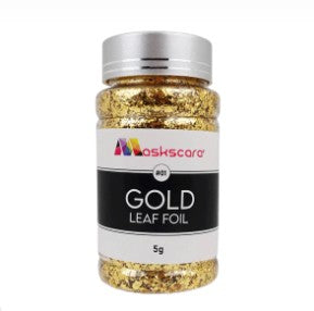 Gold -Metallic Leaf Foil pots (5G)