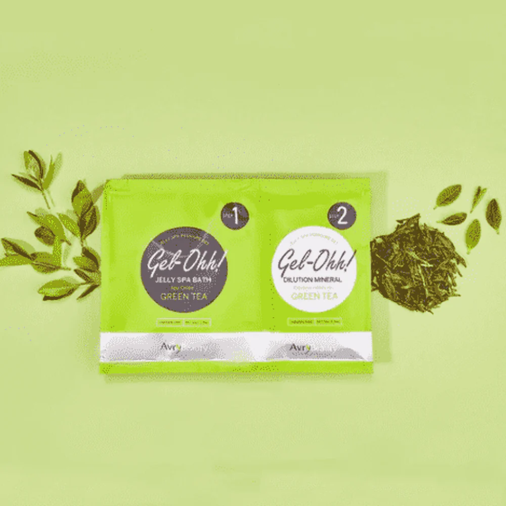 Green Tea -Avry Beauty Gel-Ohh Jelly Spa Pedi Bath